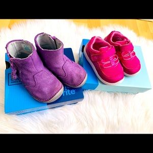Stride Rite 5W toddle girls shoes.